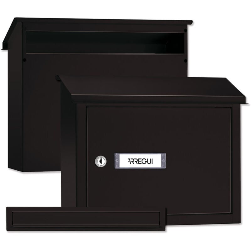 foto del prodotto arregui v4084 pack maxi copri fessura cassetta postale in acciaio per porte o cancelli esterni, cassetta postale da esterno, cassetta postale