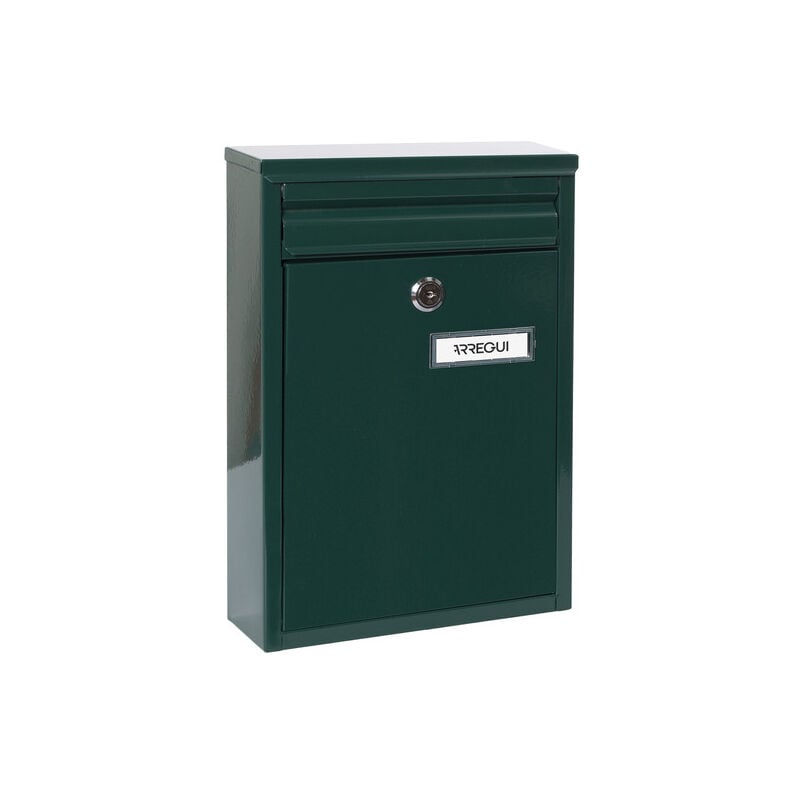 foto del prodotto arregui zagu n e5753 cassetta postale individuale in acciaio, cassetta postale o raccogliposta, con 2 feritoie, cassetta postale da esterno,