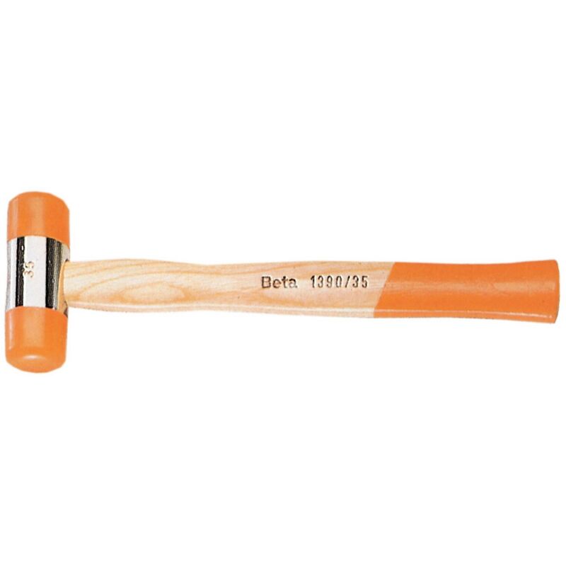 foto del prodotto art. 1390 mazzuola testa plastica mm.22 - beta