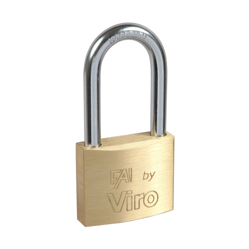 foto del prodotto art. 554.42 lucchetto arco lungo mm.40. prezzo per 1 pezzo. viro