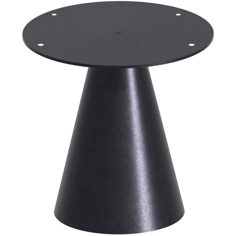 immagine 0 del prodotto art base a cono per tavolo da pranzo rotondo, metallo colore nero