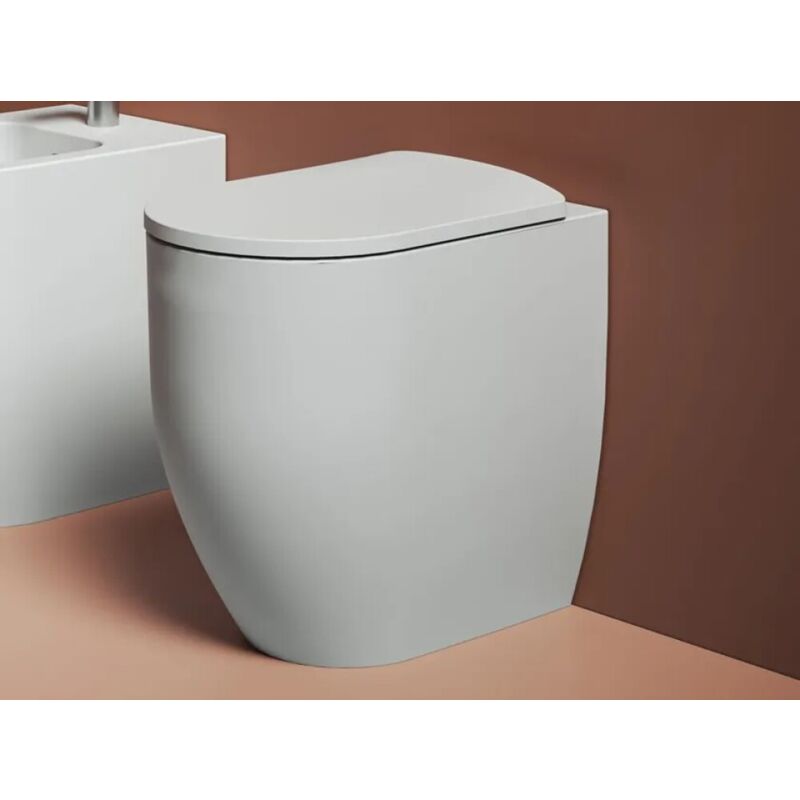 foto del prodotto artceram vaso monet da terra filo muro bianco rimless art ceram 36x52
