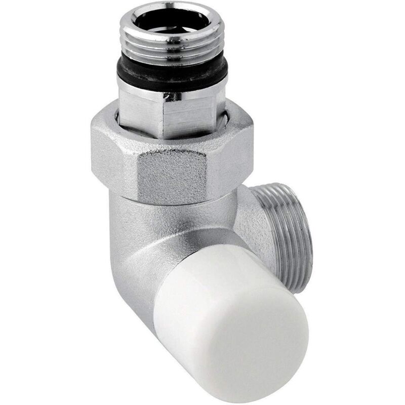 foto del prodotto arteclima detentore a squadra versione sinistra 3 8 gas colore cromo 11638 3 8 