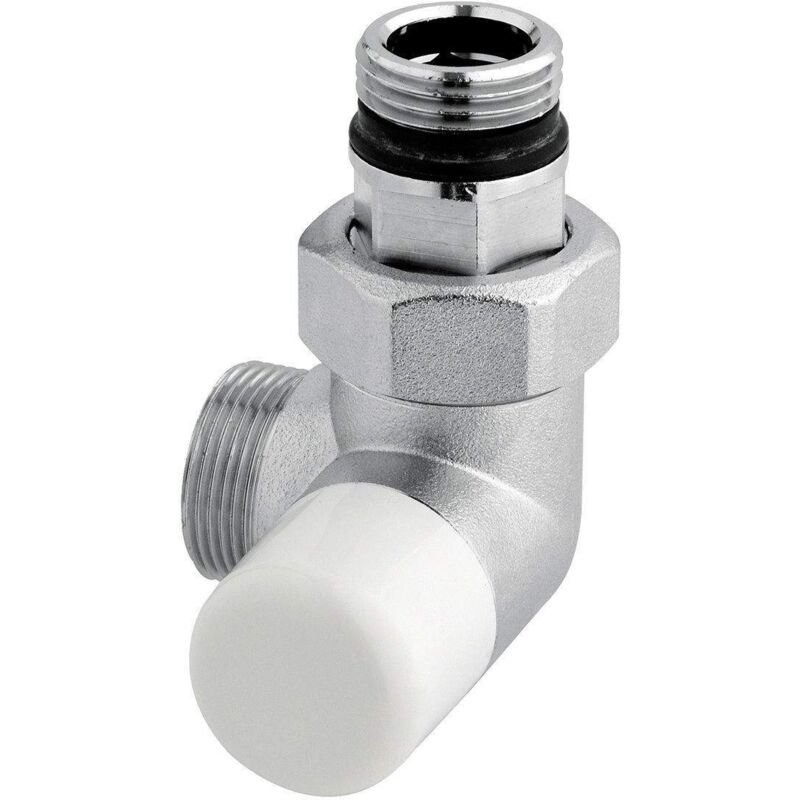 foto del prodotto arteclima detentore ad angolo versione destra colore cromo 3 8 gas 11538 3 8 