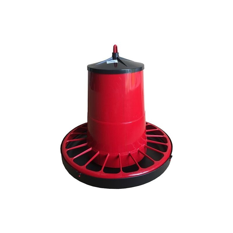 foto del prodotto artema alimentatore di plastica per pollame, polli e uccelli 16 kg