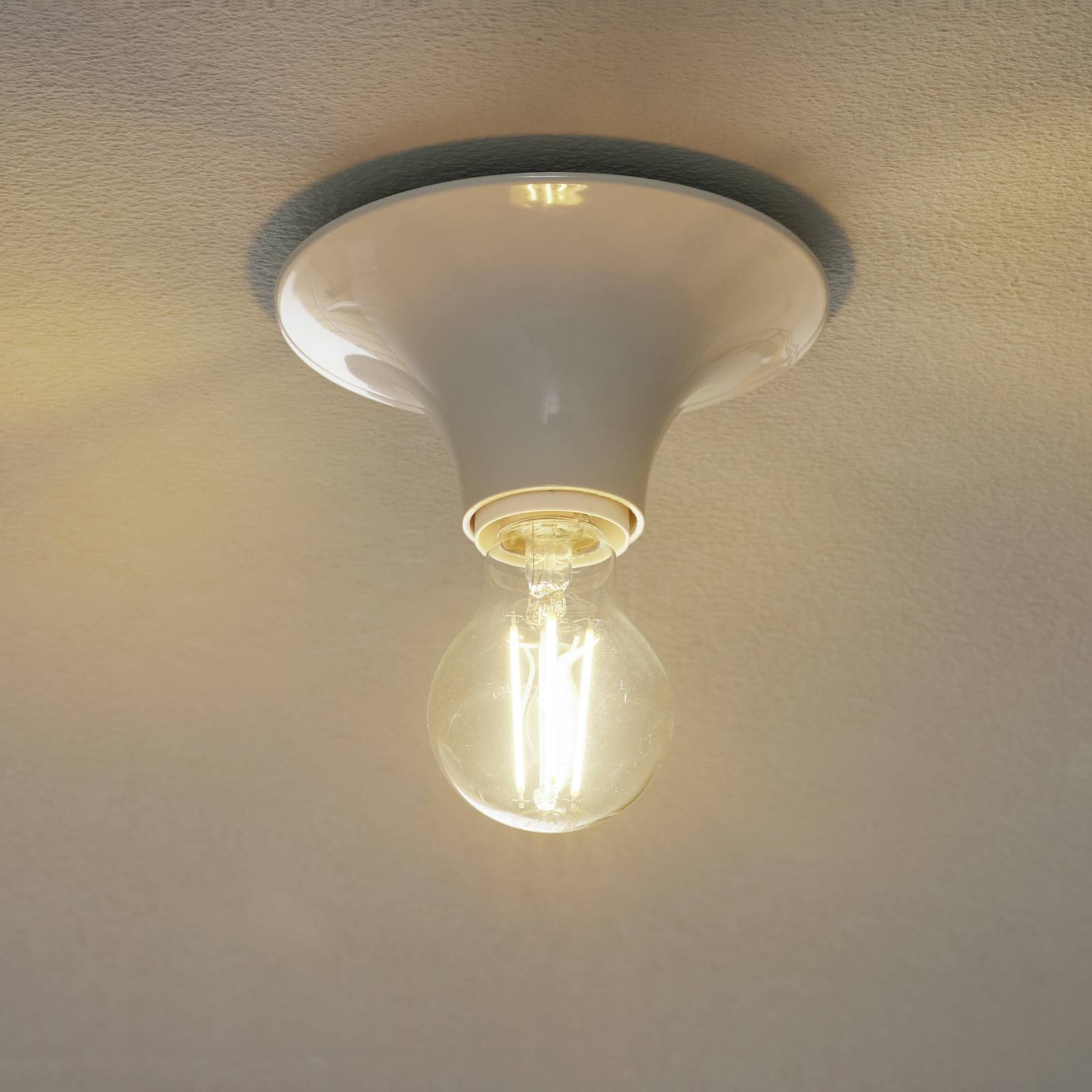 foto del prodotto artemide teti plafoniera di design, bianca