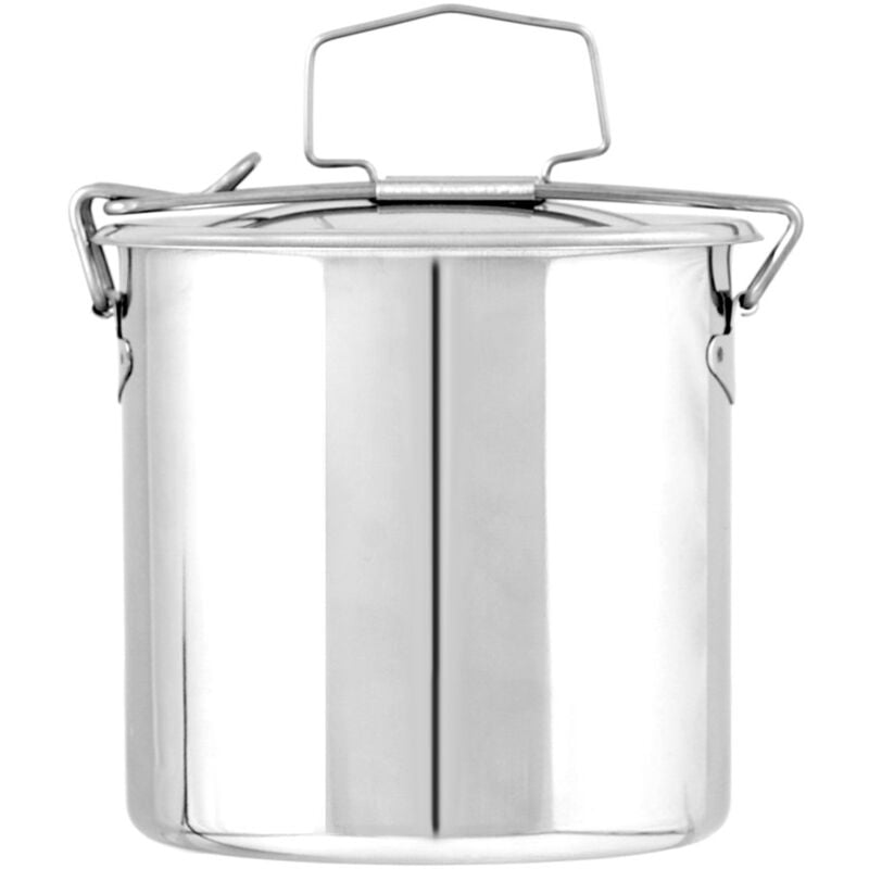 foto del prodotto artesani 7600 porta vivande ovale simplex in acciaio inox con pietanziera, cm 12