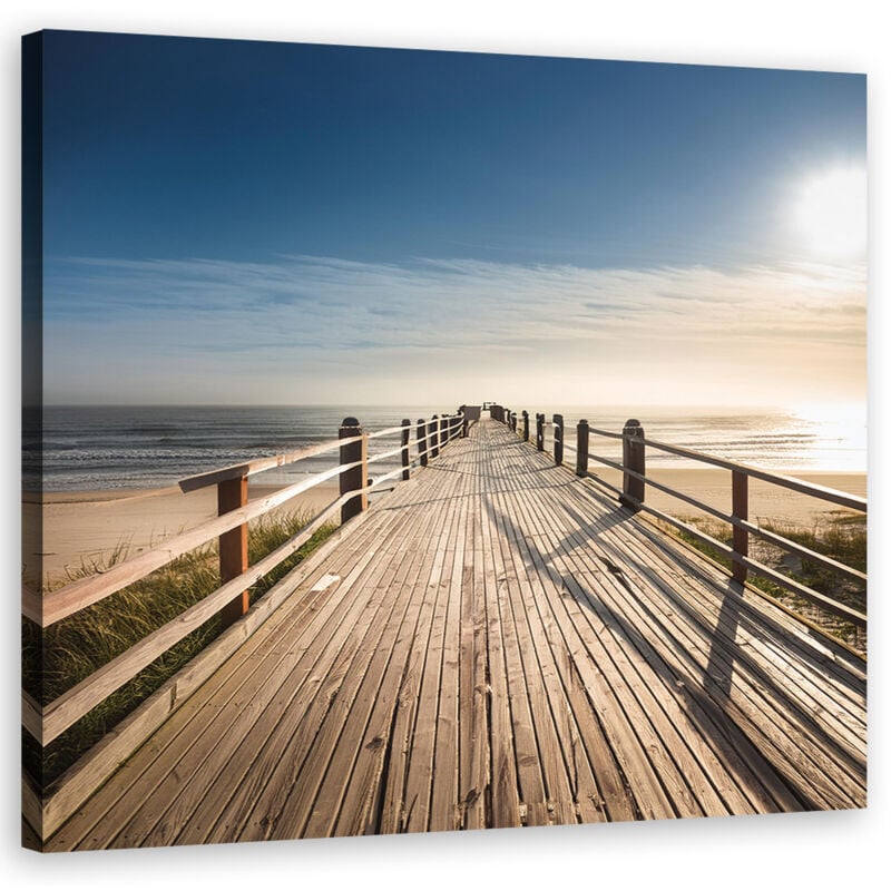 foto del prodotto artgeist quadro su tela, spiaggia mare natura 40x40