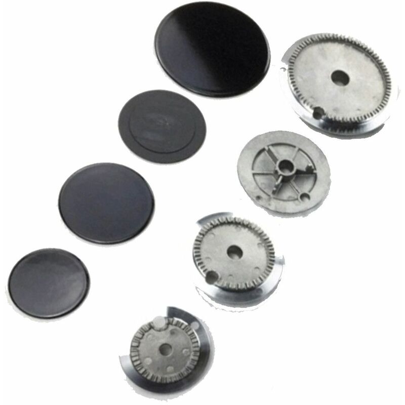 foto del prodotto arthur martin electrolux kit 4 cappucci e 4 bruciatori piano cottura 43660368002332131553