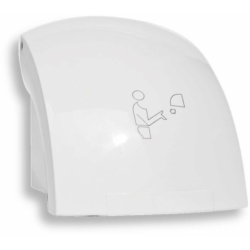 foto del prodotto articoli sanitari asciugamani elettrico a sensore, bianco 69091,1 novaservis