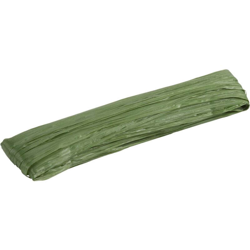 foto del prodotto artigianato artificiale, 50 m, verde, per il fai da te, decorazione e tessitura, materiale tradizionale legante, resistente agli strappi e alle