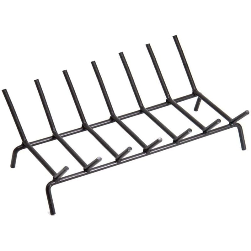 foto del prodotto artigianferro porta legna alto per caminetti e stufe con barre in ferro battuto made in italy medium