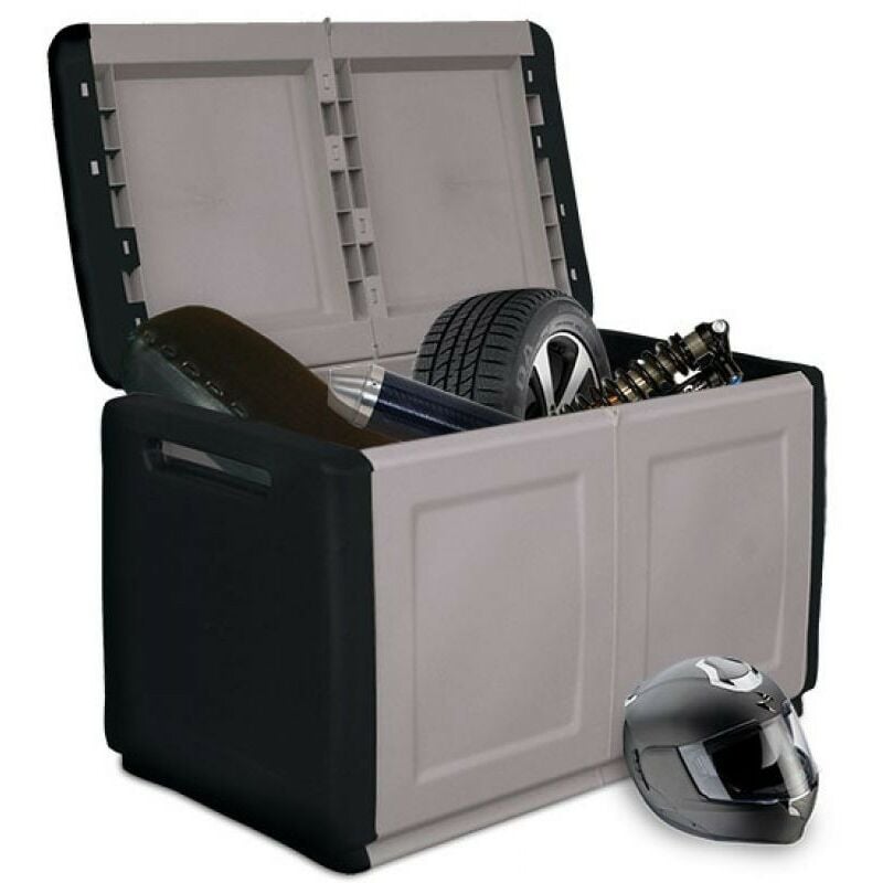 foto del prodotto artplast - baule in resina multiuso cassapanca da giardino per interno esterno contenitore