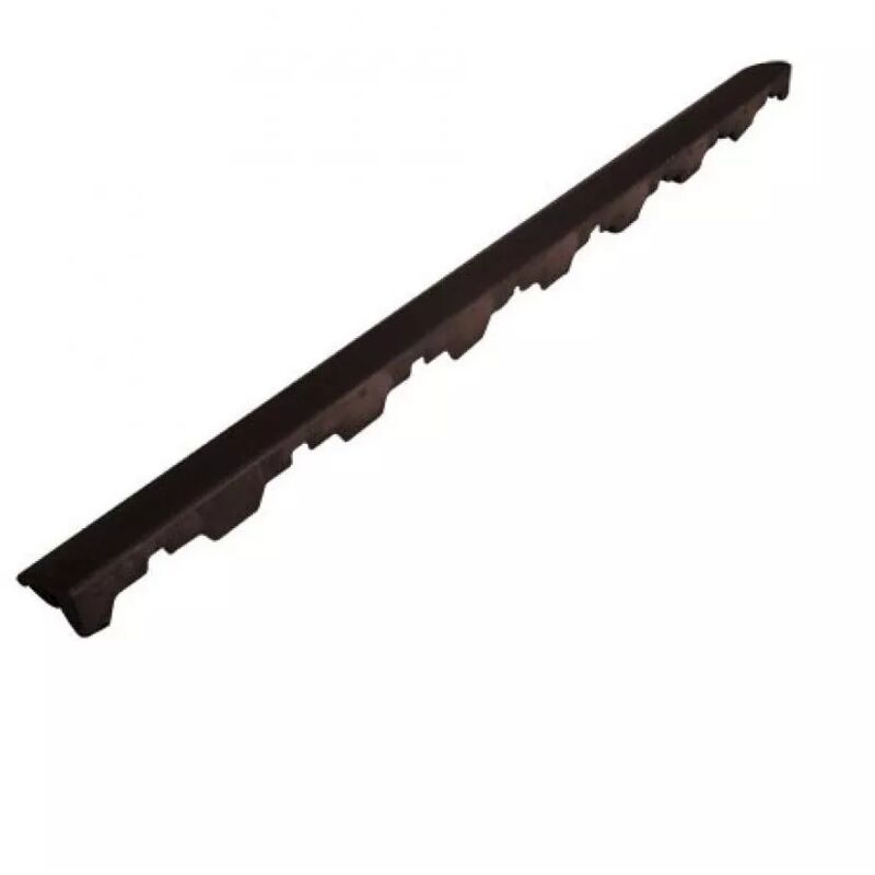 foto del prodotto artplast scivolo con agganci per pavimentazione da esterno femmina marrone, 580x45x25 mm.