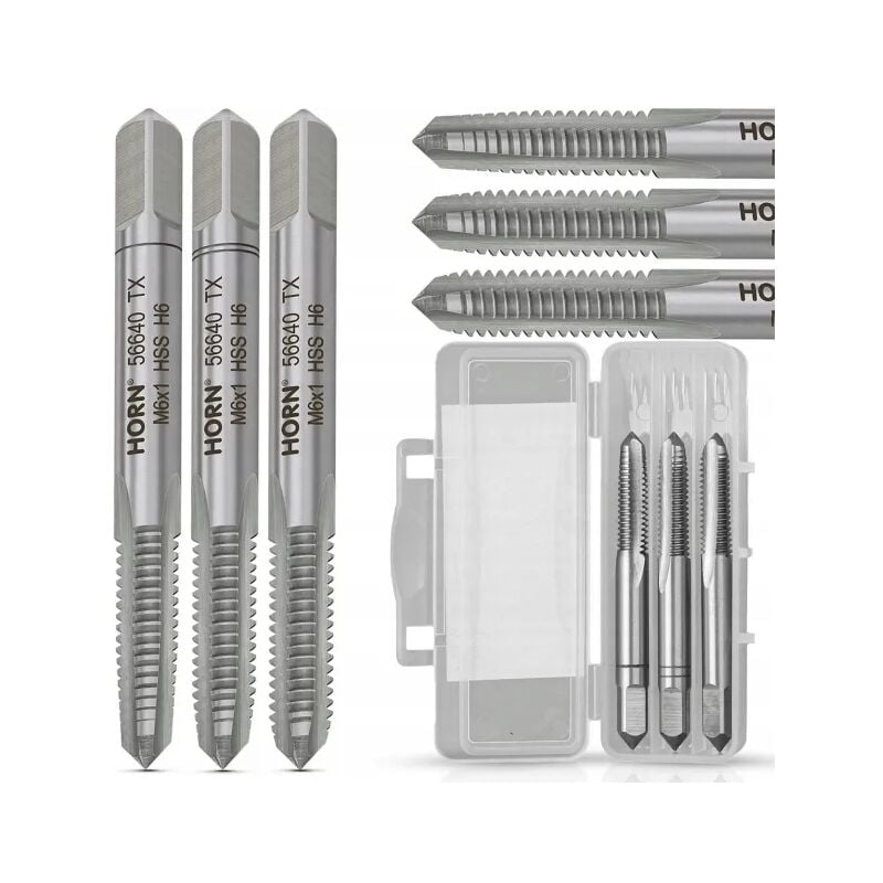 foto del prodotto artpol komplet gwintownik w r cznych m 6x1,00mm 3szt.