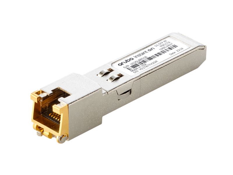 foto del prodotto aruba 1g sfp rj45 t 100m cat5e xcvr