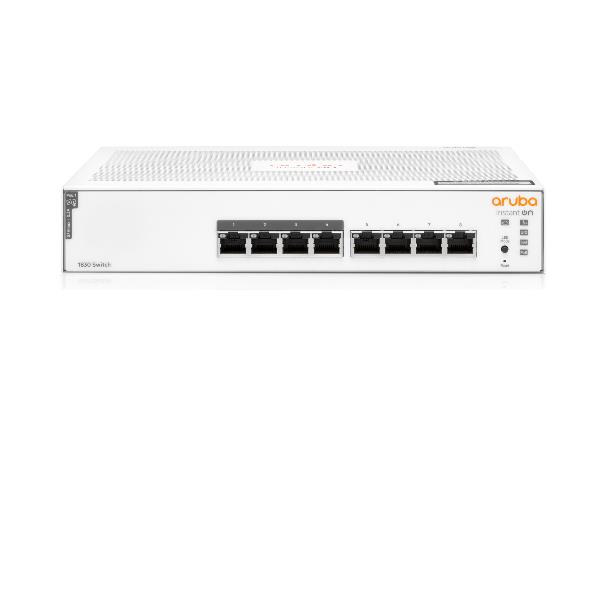 foto del prodotto aruba instant on 1830 8g 4p class4 poe 65w switch