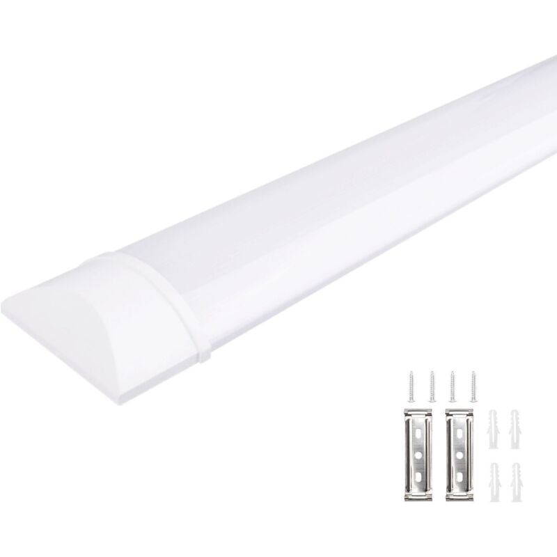 foto del prodotto arum lighting barra led ultrapiatta line 32w ip40 3400lm 118cm temp rature de couleur bianco neutro 4000k
