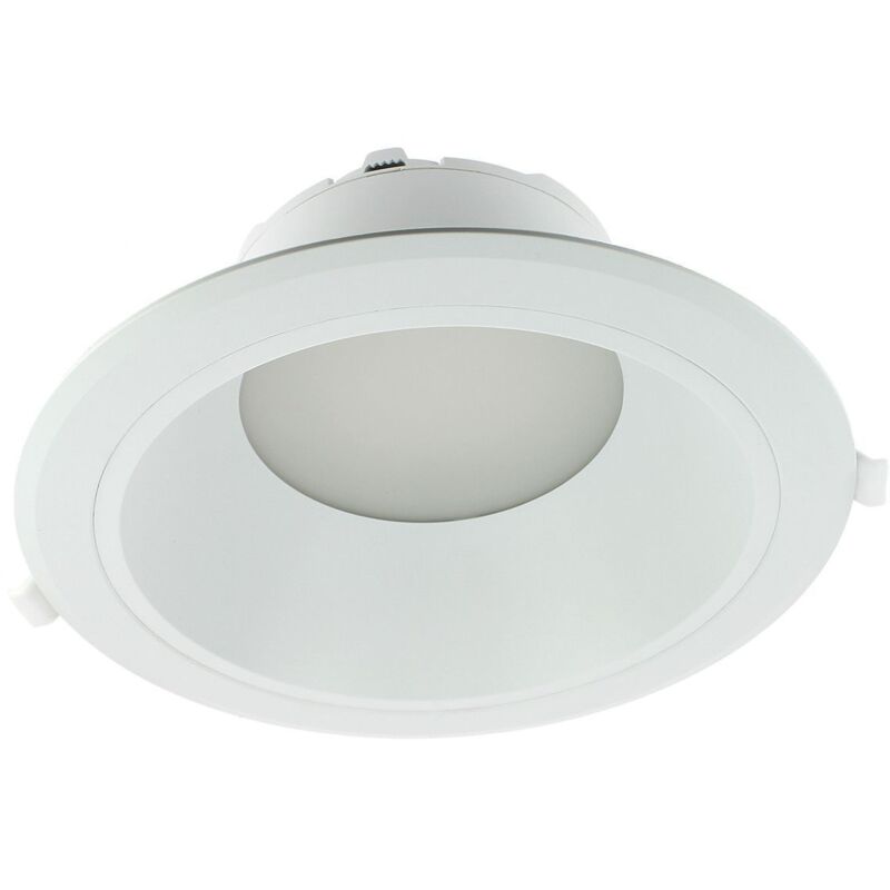 foto del prodotto arum lighting - faretto led da incasso a soffitto 25w ugr 19 wave cct interni