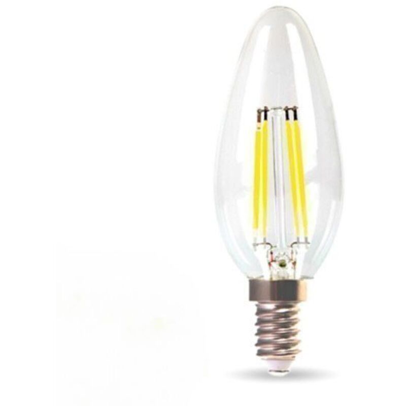 foto del prodotto arum lighting lampadina a led e14 6w eq 60w filamento temp rature de couleur bianco caldo 2700k