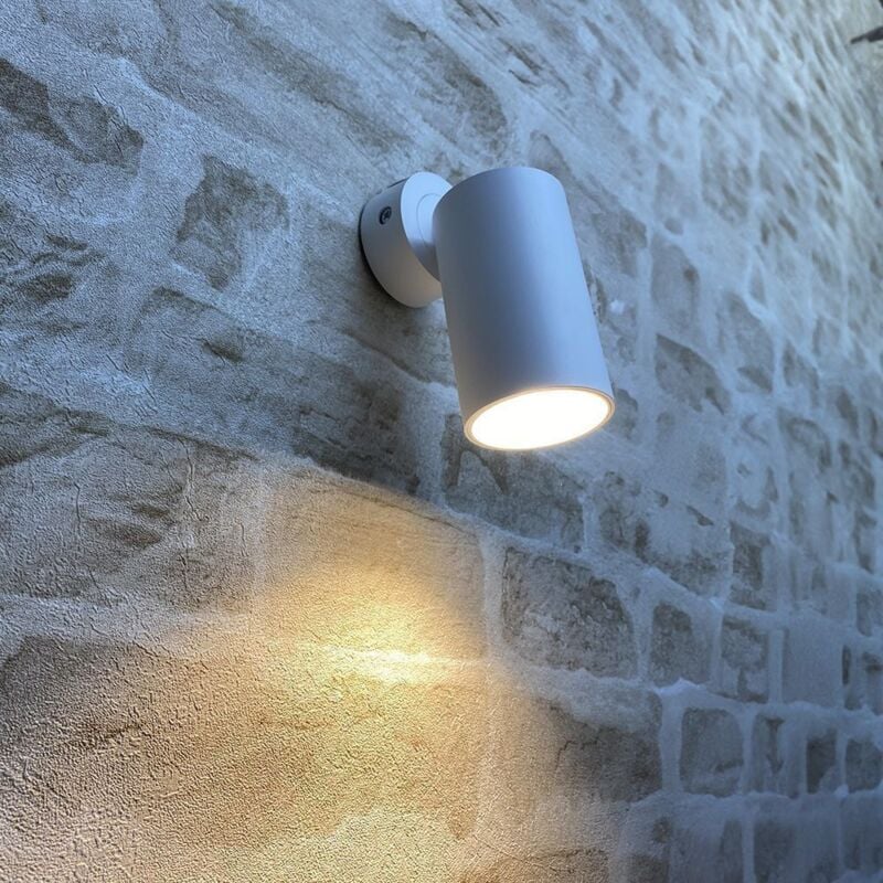 foto del prodotto arum lighting parete o faretto gu10 jefferson bianco