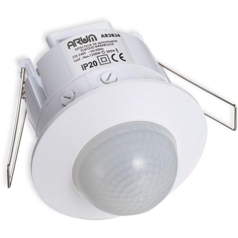 foto del prodotto arum lighting rilevatore di movimento a infrarossi a 360 integrato ip20