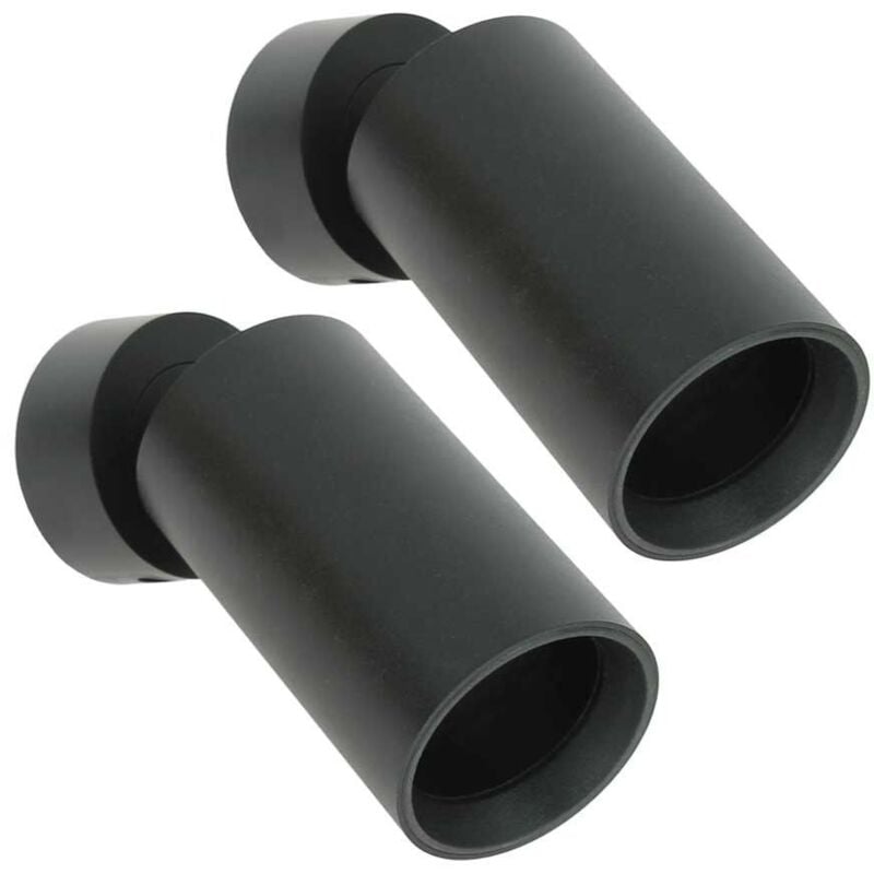 foto del prodotto arum lighting set di 2 applique o faretti jefferson black gu10