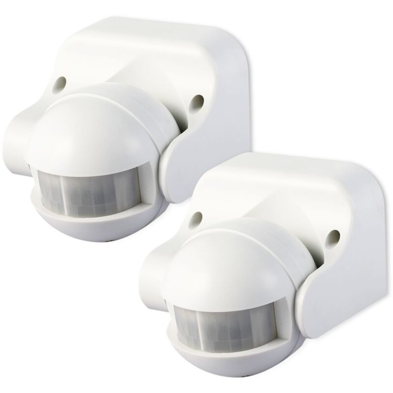foto del prodotto arum lighting set di 2 rilevatori di movimento a parete a infrarossi ip44