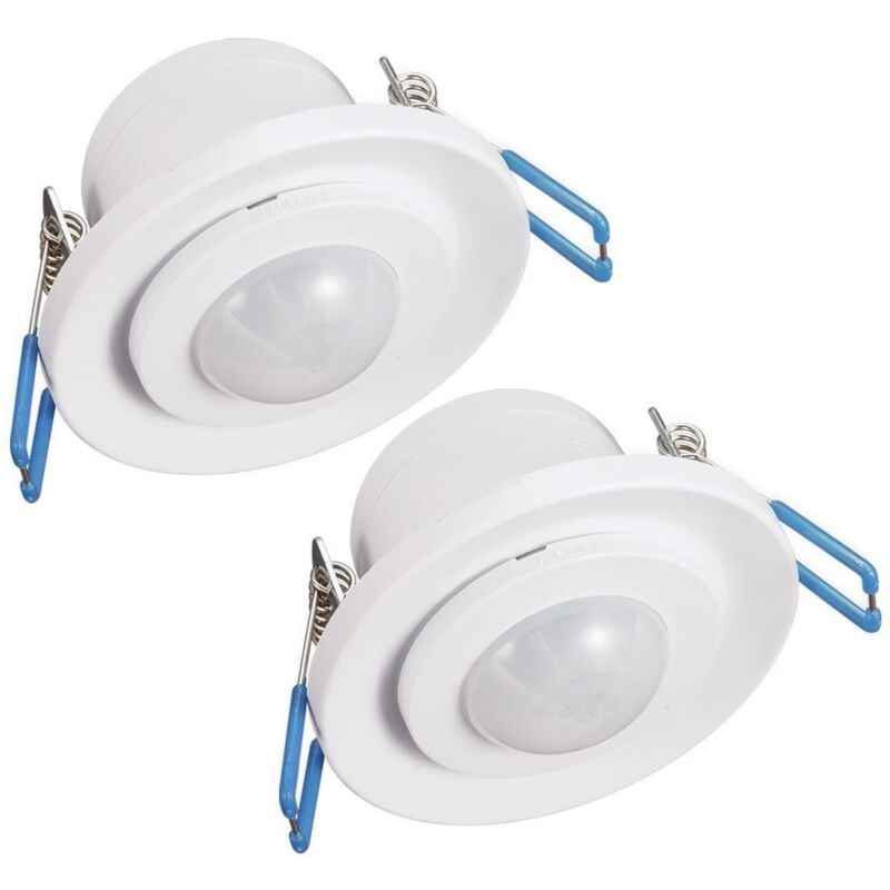 foto del prodotto arum lighting set di 2 rilevatori di movimento orientabili ip20