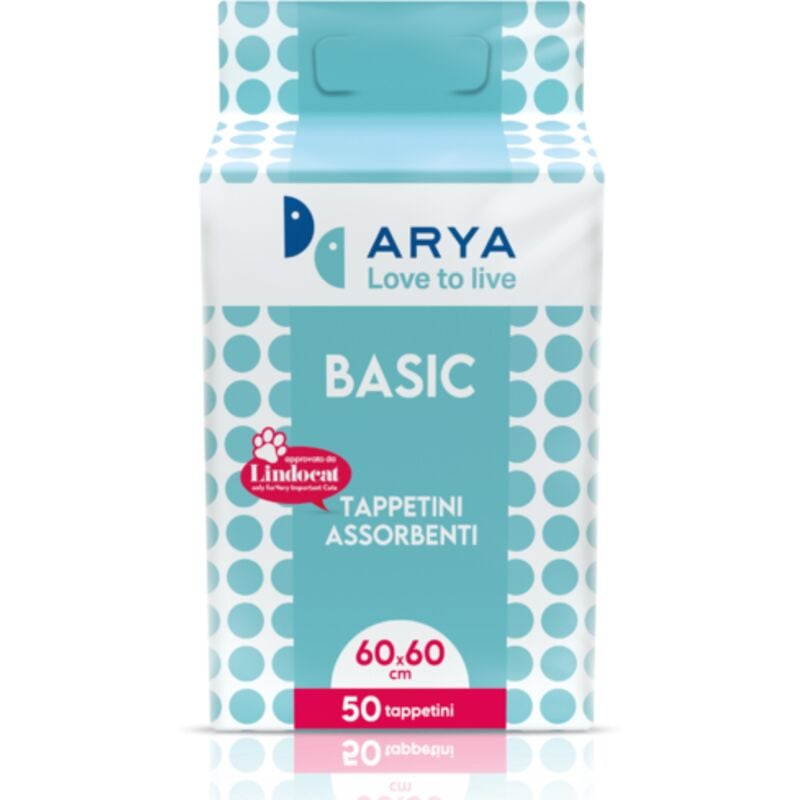 foto del prodotto arya tappetini assorbenti 60x60 50 pz
