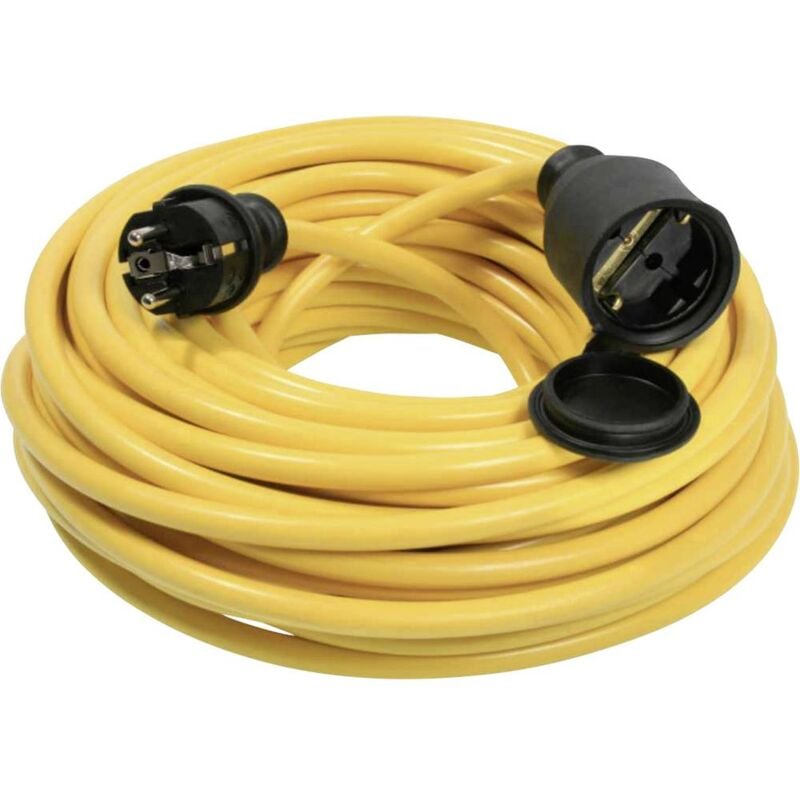 foto del prodotto as schwabe 60353 alimentazione prolunga 16 a giallo 15.00 m at-n07v3v3-f 3g 1,5 mm