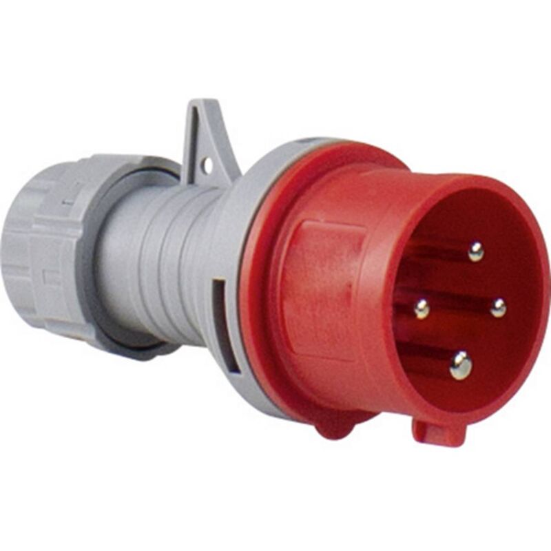 foto del prodotto as schwabe 60570 60570 connettore maschio cee 16 a 4 poli 400 v 1 pz.