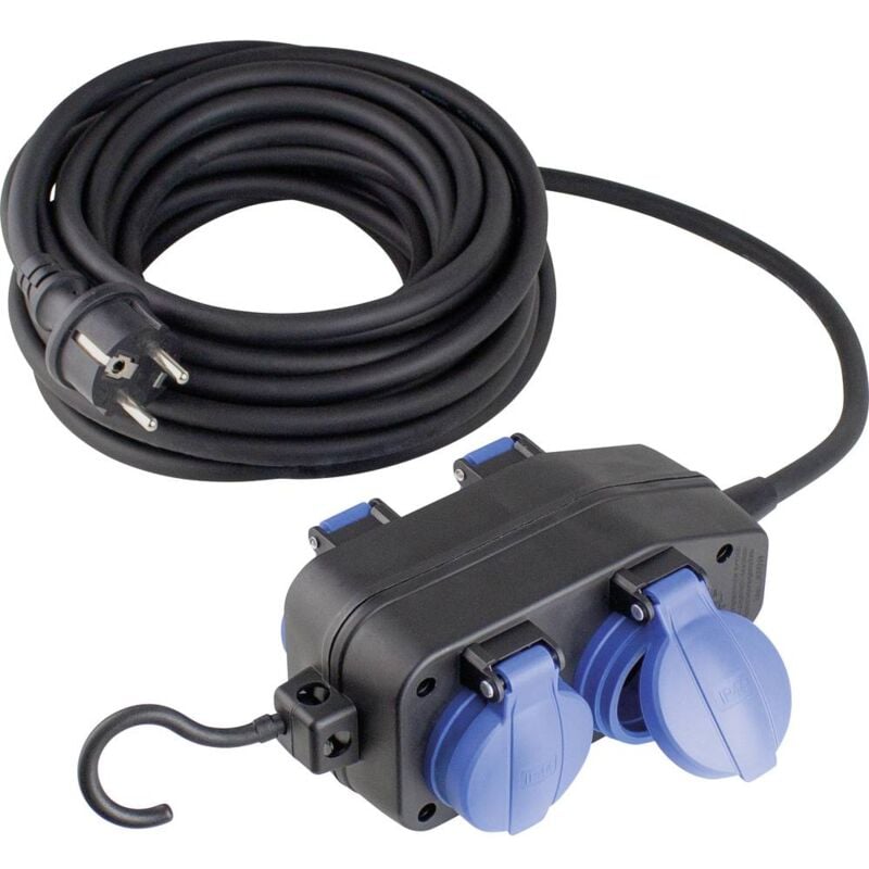 foto del prodotto as schwabe 60673 alimentazione prolunga nero 5 m h07rn f 3g 1,5 mm 