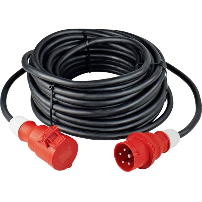 foto del prodotto as schwabe as schwabe 61360 alimentazione prolunga 16 a nero 5.00 m h07rn f 5g 2,5 mm 