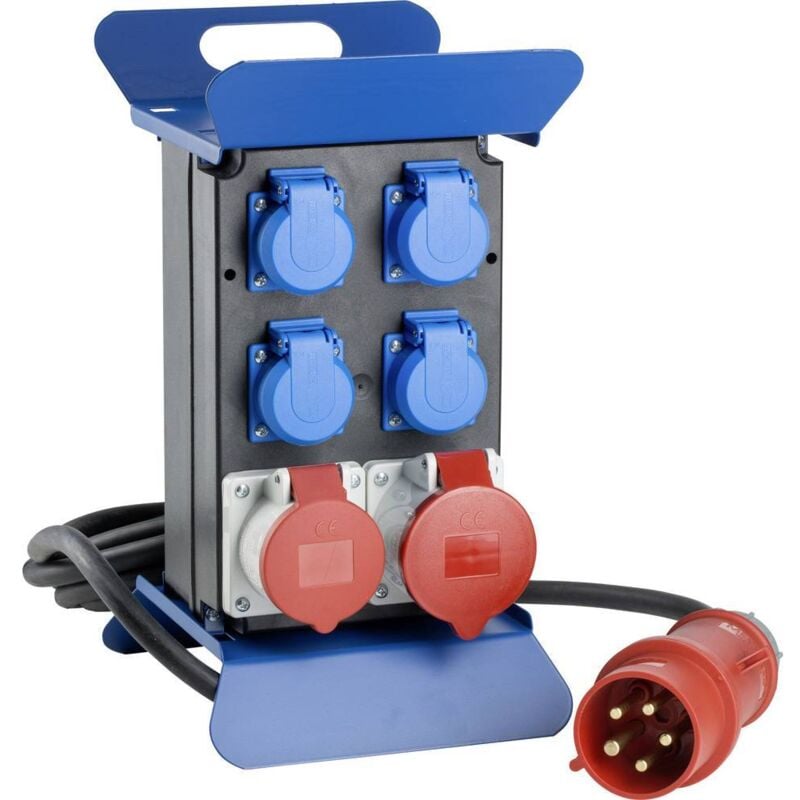 foto del prodotto as schwabe distributore di corrente cee stecky 2 400v cee 60506 400 v 32 a
