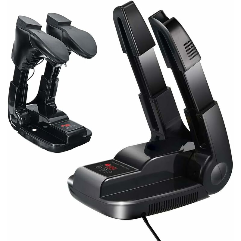 foto del prodotto asciuga scarpe, asciuga scarpe elettrico, asciuga scarpe portatile con timer, asciugatura rapida per scarpe, per scarpe, scarpe da calcio, calzini,