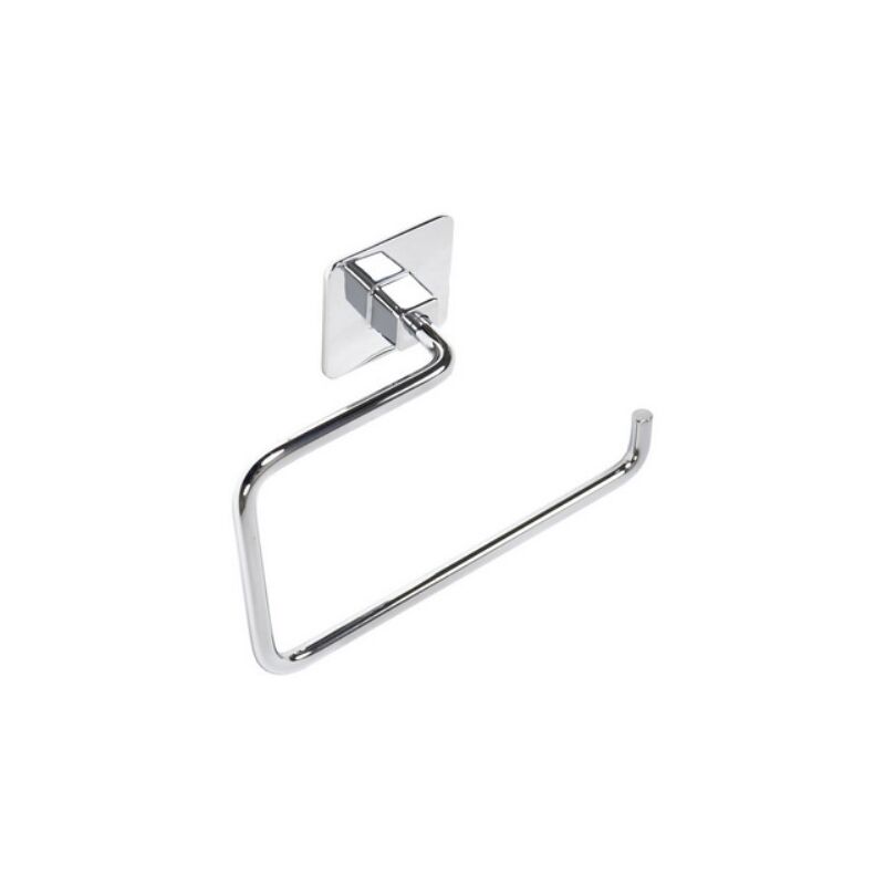 foto del prodotto asciugamani ad anello mod. cold wind cromo cm 18 x h.12 x 7 metaf