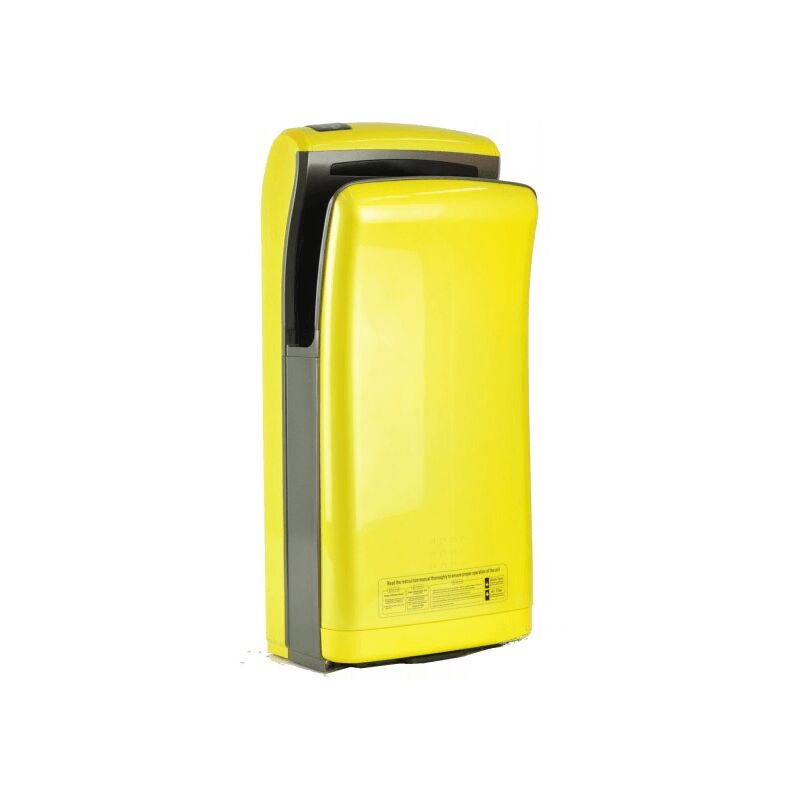 foto del prodotto asciugamani automatici vitech doppio getto di aria di essiccazione veloce giallo 1800w