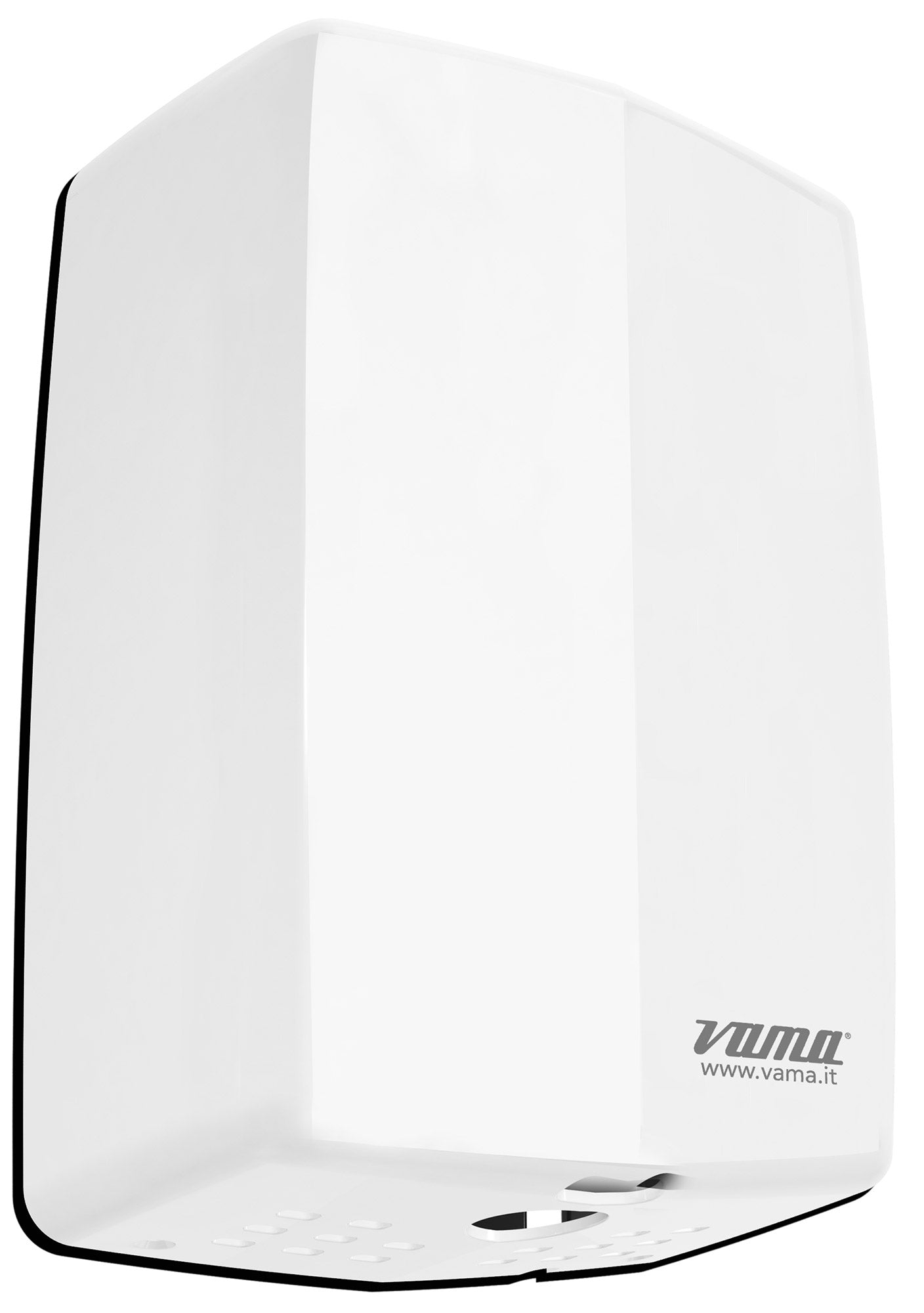 foto del prodotto asciugamani elettrico 1000w vama dry max uv abs bianco