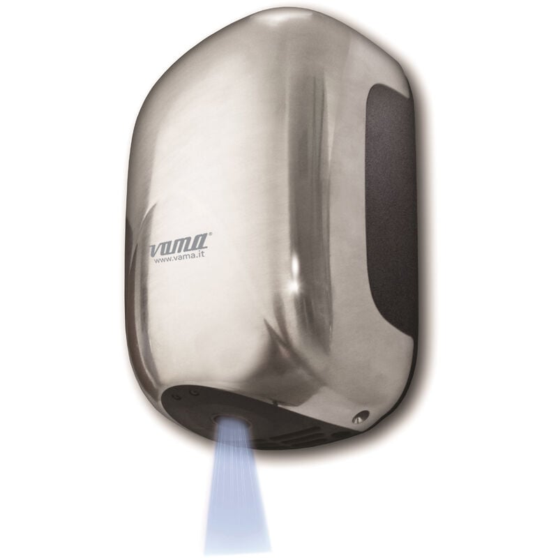 foto del prodotto asciugamani elettrico 900w vama smartjet mini sf cromo satinato