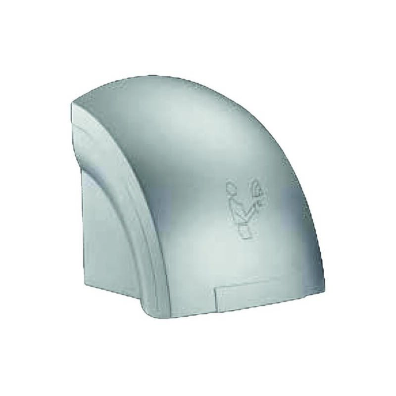 foto del prodotto asciugamani elettrico asciugamani elettrico abs silver 1800 w l 240 x p 230 x h 240 mm