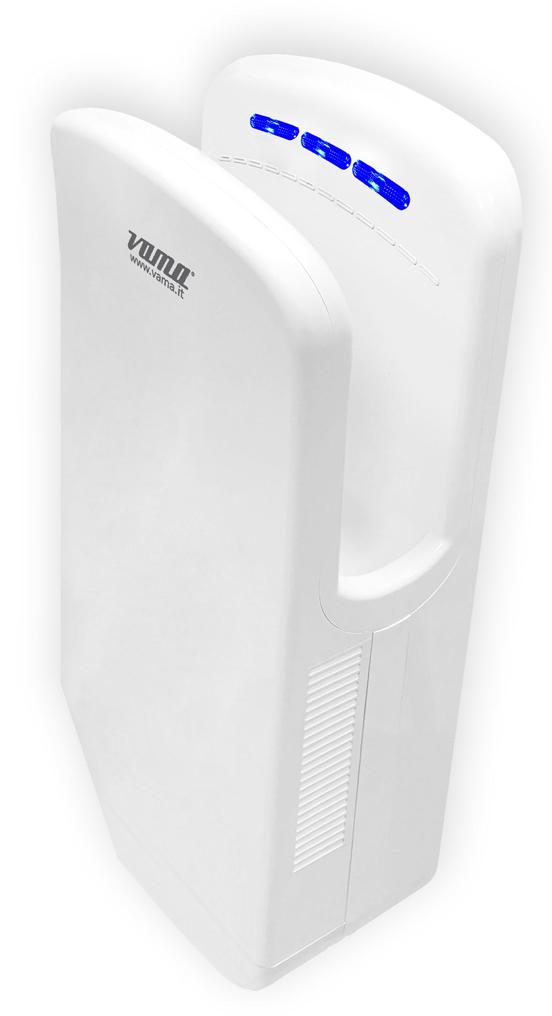 foto del prodotto asciugamani elettrico con fotocellula 1450w vama x dry compact bf abs bianco