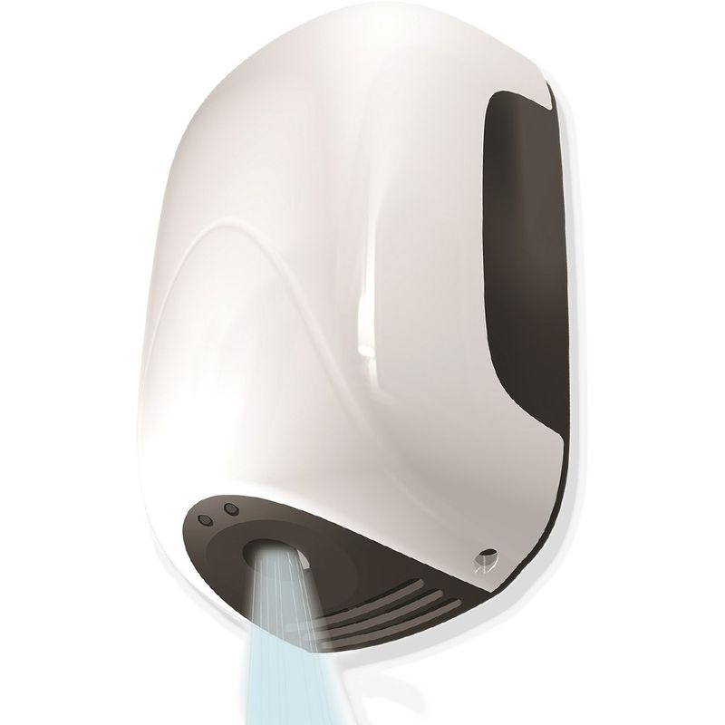 foto del prodotto asciugamani elettrico con fotocellula 900w in abs bianco