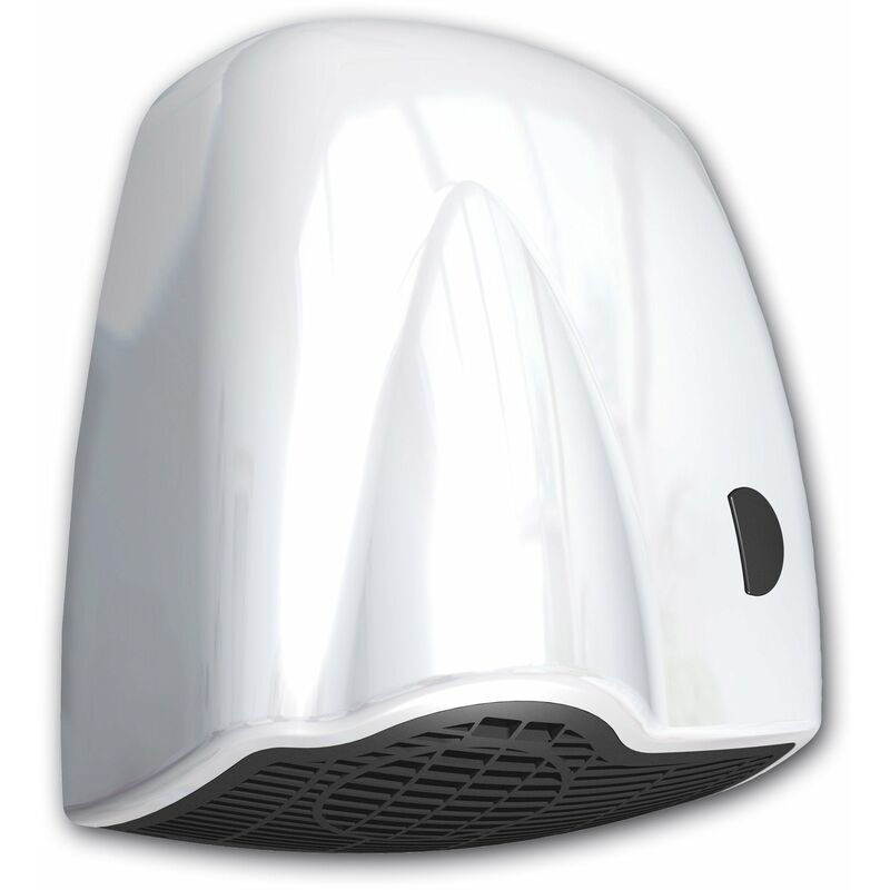foto del prodotto asciugamani elettrico con pulsante 1850w vama u nik bp abs bianco