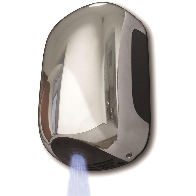 foto del prodotto asciugamani elettrico cromato 900 w automatico
