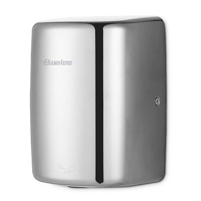 foto del prodotto asciugamani elettrico modello ponente - satinato