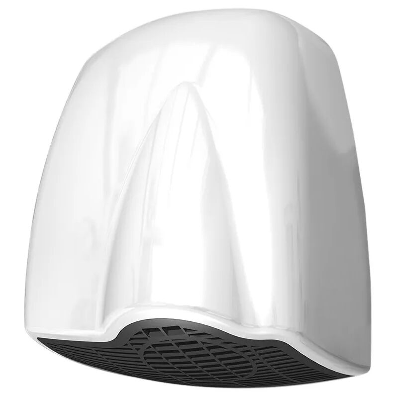 foto del prodotto asciugamani elettrico silenzioso con motore a induzione 1850w in abs bianco