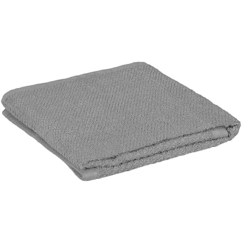 foto del prodotto asciugamani ospite per bagno 55x100 cm grigio in cotone 100 