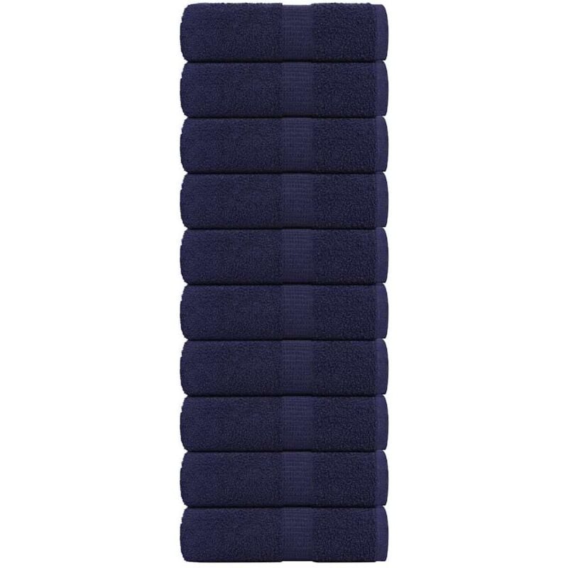 foto del prodotto asciugamani per sapone 10 pz 30x30 cm 360 g m 100 cotone - vidaxl