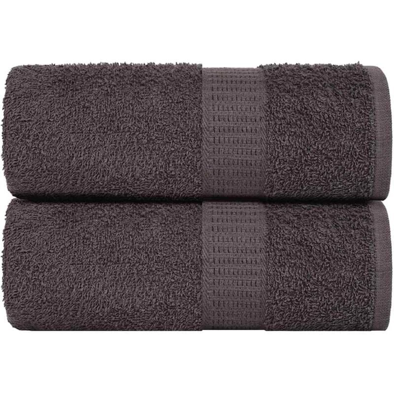 foto del prodotto asciugamani per sapone 2 pz 30x30 cm 360 g m 100 cotone vidaxl